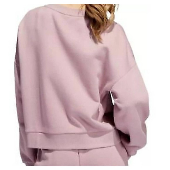 Adidas Women's Multi Sport Sweatshirts, Magic Mauve, XSmall - Picture 4 of 6